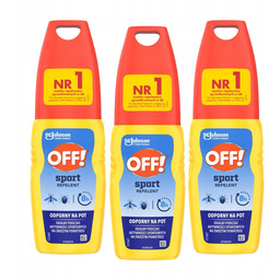 3X Off! Sport Spray Na Komary I Kleszcze