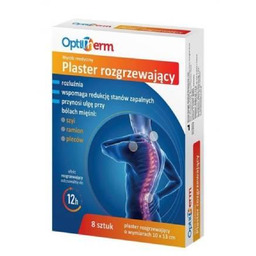Rodzina Zdrowia Plaster Rozgrzewający OptiTherm, 8 szt