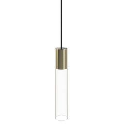 Nowodvorski Szklana lampa wisząca Cylinder 7867 loft tuba