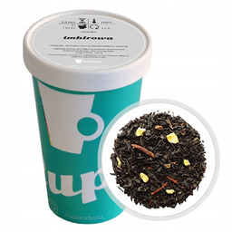 Herbata czarna IMBIROWA liściasta premium na prezent korzeń
