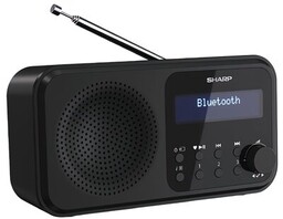 SHARP Radio DR-P420 Przenośne Czarny