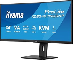 iiyama Prolite XCB3497WQSNP-B1 zakrzywiony 1500R 34-calowy monitor VA