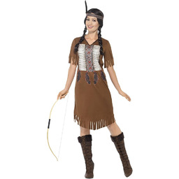 Native American Inspired Warrior Princess Costume (M)