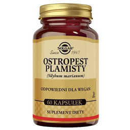SOLGAR Ostropest Plamisty, 60 kaps.