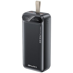 Awei PowerBank PA-12 30000 mAh 22.5W czarny