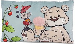 NICI poduszka pluszowa Miś Bendix z rożkiem loda