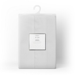 Eurofirany Obrus serweta 85x85 Alicja biały plamoodporny zdobiony