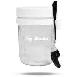 GymBeam Kubek śniadaniowy White 350 ml
