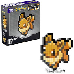 MEGA Pokemon Pixel Eevee Klocki Zestaw konstrukcyjny (323