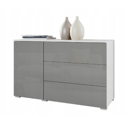 Komoda Paris 110 cm 3 szuflady półki