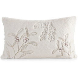 Poszewka bożonarodzeniowa kremowo-złota PSWA-346