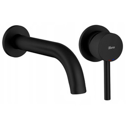 Rea Bateria podtynkowa Rea Lungo Czarna + BOX