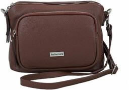 Listonoszka damska codzienna - Brązowa