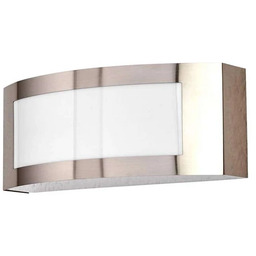 Lindby - Raja Ścienna Lampa Ogrodowa Stainless Steel
