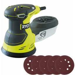 Ryobi Sieciowa Szlifierka Mimośrodowa 300W 125mm Regulacja Prędkości