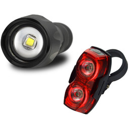 Zestaw lamp rowerowych diodowych (LED) everActive FL-600
