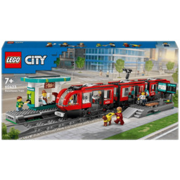 Klocki LEGO City Tramwaj miejski ze stacją 60423