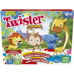 Gra zręcznościowa Hasbro Gra Twister Junior Plansza ze