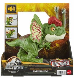 Figurka Jurassic World Dinozaur z dźwiękiem- Dilofozaur