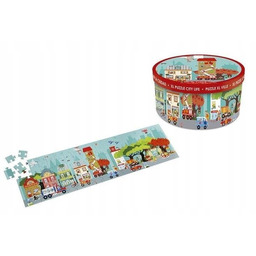 Puzzle 100 Podłogowe Miasto, Scratch