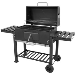 Lund GRILL WĘGLOWY XXL ŻELIWNY RUSZT 78X42.5CM
