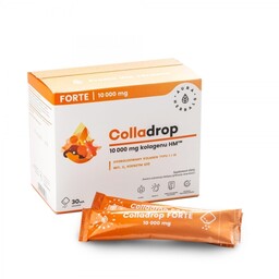 AURA HERBALS Colladrop Forte Hydrolizowany Kolagen morski 10000