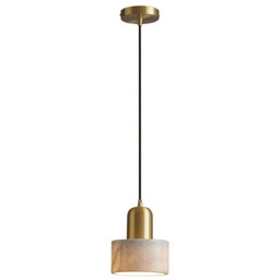 Marmo - lampa wisząca 15 cm cylindryczny marmur