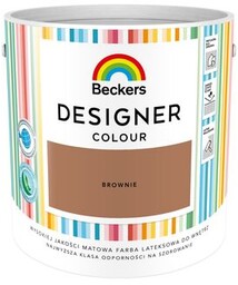 Farba lateksowa Beckers Designer Colour Brownie 2,5 l