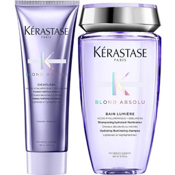 Kérastase Blond Absolu - zestaw nawilżająco-rozświetlający do włosów