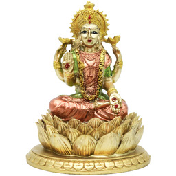 BangBangDa Hinduska lord Laxmi statuetka - Lakshmi statuetka