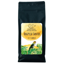 ZESTAW - Kawa ziarnista Kawuszka Brazylia Santos/Sao Rafael