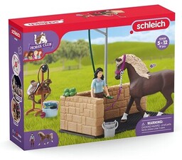 SCHLEICH Zestaw figurek Myjnia dla koni Emily