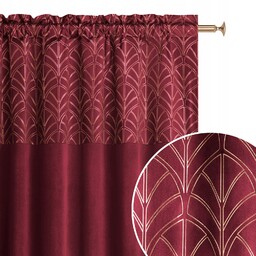 Zasłona gotowa welurowa na taśmie żabki 140x280 Room99