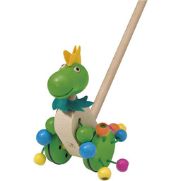 Selecta 62027 Tattolo figurka do pchania, drewniana zabawka