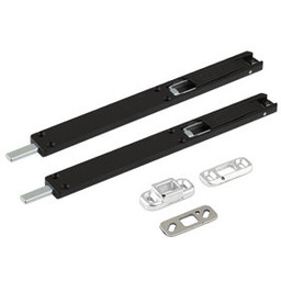 Wala Rygiel WN2 23x219 mm nawierzchniowy czarny