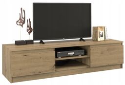 Szafka pod telewizor, stolik rtv, malwa, 140x40x36 cm,