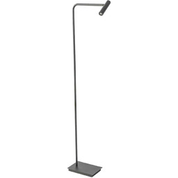Azzardo Lampa podłogowa metalowa czarna regulowana AZ3202
