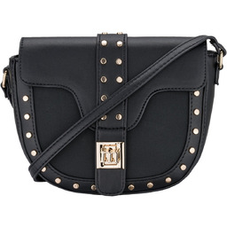 Torebka Czarna Listonoszka Monnari Ćwieki Dżety