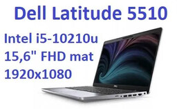 Dell Latitude 5510 i5-10210u 16GB 256SSD 15,6" FHD