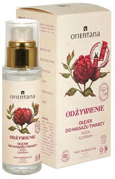 Orientana Odżywienie, olejek do masażu twarzy, róża japońska,