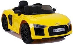 Pojazd na Akumulator Audi R8 JJ2198 Żółte