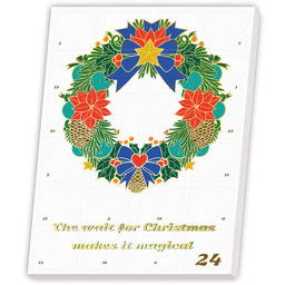 DUŻY Kalendarz Adwentowy PREMIUM z kawą Magic Time