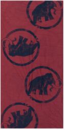 MAMMUT Neck Gaiter blood red-marine