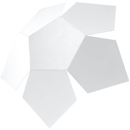 Sollux Nowoczesna lampa ścienna SL.0422 metalowy kinkiet biały