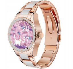 Smartwatch Rubicon RNCE82 Różowo - Biały