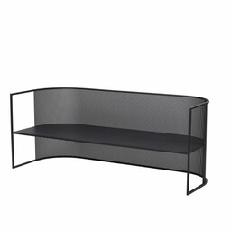 Kristina dam studio BAUHAUS Sofa Ogrodowa / Czarna