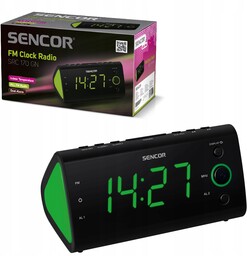 Radiobudzik Cyfrowy Zegar Sencor Src 170 Gn