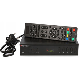 Dekoder Dvb-c Cyfrowy do Kablówki Hd MPEG4 Opticum