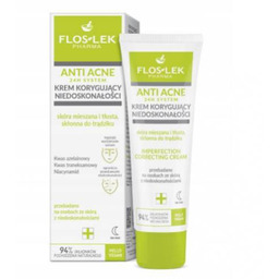 FLOS-LEK Anti Acne 24h System Krem korygujący niedoskonałości,