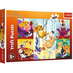 TREFL Puzzle Disney Dzielny Król Lew 16478 (100